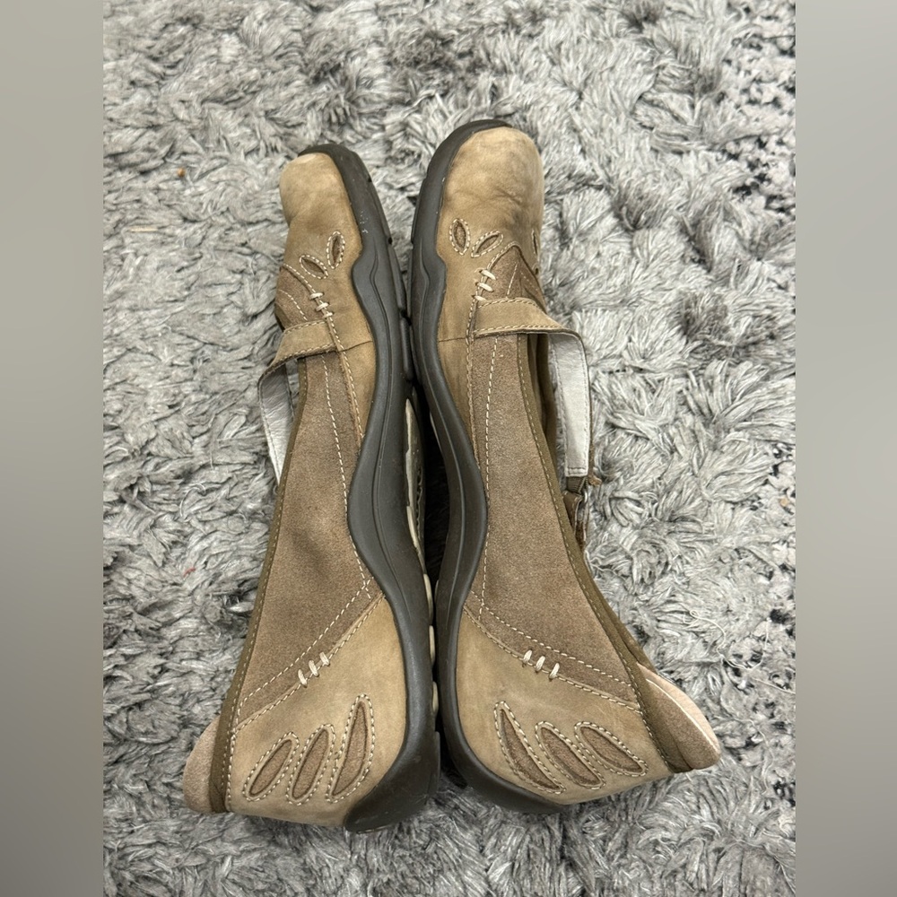 AHNU Mesh Leather Mary Jane Walking Shoes - Picture 7 of 11